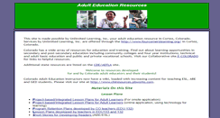 Desktop Screenshot of coloradoadulted.org